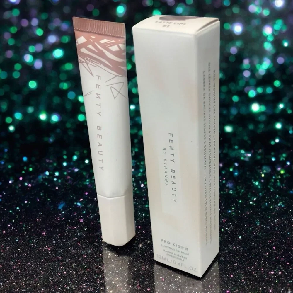 FENTY BEAUTY Pro Kiss'r Luscious Lip Balm In Latte Lips 02 0.4 fl oz New in Box